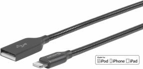 Lightning Cable MFI 1,5m Steel