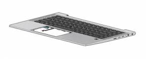  Top Cover W/Keyboard CP+PS BL 