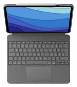 Logitech Combo Touch Tastatur og folio-kasse 16-niveau Kablet Tysk