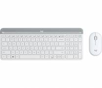 Logitech Slim Wireless Combo MK470 Tastatur og mus-sæt Trådløs