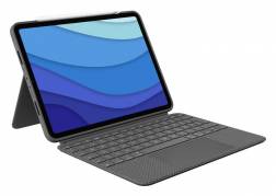 Logitech Combo Touch Tastatur og folio-kasse 16-niveau Kablet Tysk