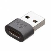 Logi Zone Wired USB-A Adapter GRAPHITE W