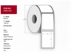  Endless label 79mm x 600M - 