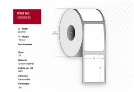  Label 103x76 - Core 25. 