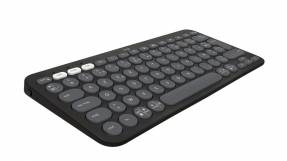 Logitech Pebble Keys 2 K380s Tastatur Saks Trådløs US International
