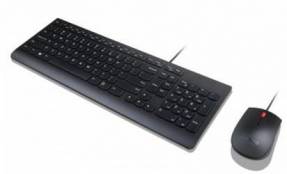 Lenovo Essential Wired Combo Tastatur og mus-sæt Kabling Nordisk