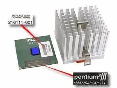 Processor w/ Heat Sink, 1GHz/1
