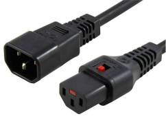  Powercord C13 IEC Lock - C14 