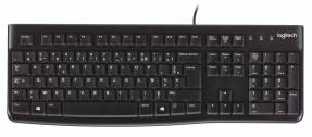 Logitech K120 Tastatur Kabling Fransk