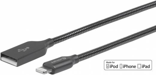  Lightning Cable MFI 1,5m Steel