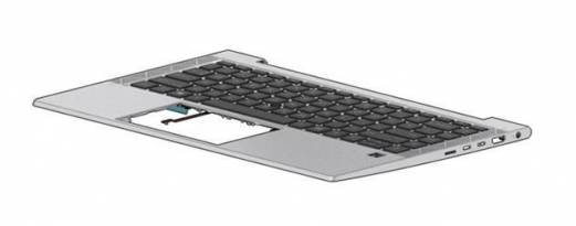  Top Cover W/Keyboard CP+PS DEN
