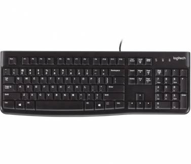 Logitech K120 Tastatur Kabling UK