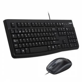 Logitech Desktop MK120 Tastatur og mus-sæt Kabling