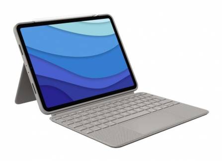 Logitech Combo Touch Tastatur og folio-kasse 16-niveau Kabling UK Apple 11-inch iPad Pro (1. generation, 2. generation, 3. generation)