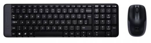 Logitech Wireless Combo MK220 Tastatur og mus-sæt Trådløs