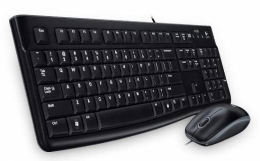 Logitech Desktop MK120 Tastatur og mus-sæt Kabling Bulgarsk