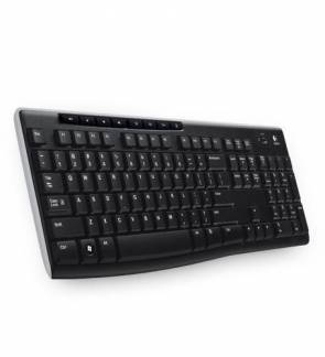 Logitech Wireless Keyboard K270 Tastatur Tr&aring;dl&oslash;s Tjekkisk