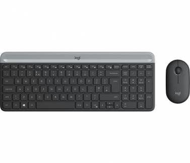 Logitech Slim Wireless Combo MK470 S&aelig;t med mus og tastatur Tr&aring;dl&oslash;s Tjekkisk