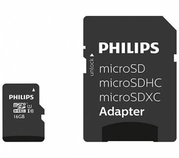 Philips FM16MP45B microSDHC 16GB 80MB/s