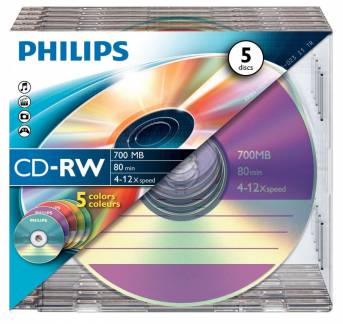 Philips 5x CD-RW 700MB
