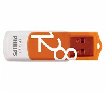Philips FM12FD00B Vivid Edition 3.0 128GB USB 3.0 USB stick Orange Hvid