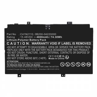  Laptop Battery for Asus 