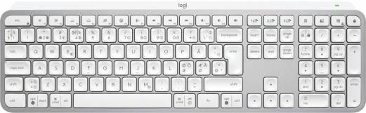 MX Keys S Wireless Keyboard, Pale Grey (Nordic)