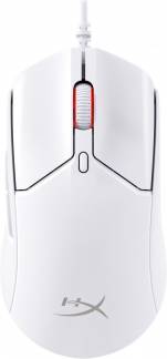 HyperX Pulsefire Haste 2 Optisk Kablet Hvid