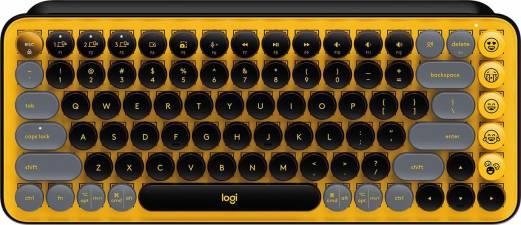 POP Keys Wless KBD EmojiKeys Yellow PT