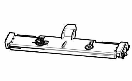 Printhead assy, 203dpi