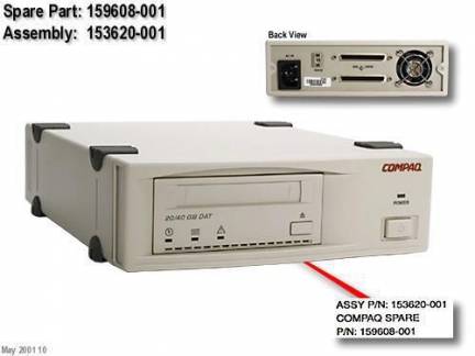 DRV,DAT,20/40GB,EXTERNAL