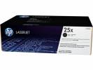 LaserJet 25X black toner