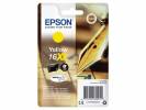 Blækpatron EPSON C13T16344012 Gul 450 sider