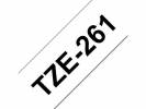 Brother TZe 261 Lamineret bånd  (3,6 cm x 8 m) 1kassette(r)