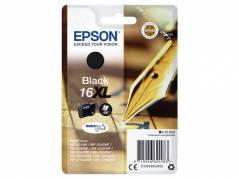 Epson 16XL Sort 500 sider Blæk C13T16314012