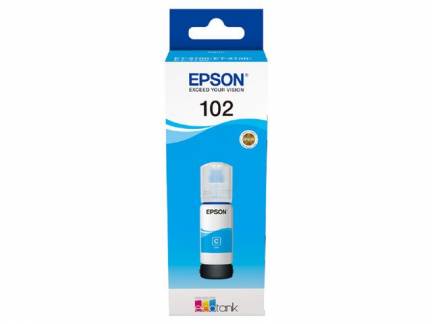 Epson T102 EcoTank Cyan blæk 6.000 sider