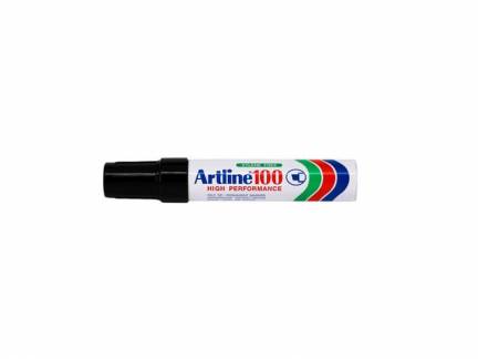 Permanent Marker Artline 100 7,5-12 mm - Sort