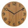 CLOCK PALMA BAMBOU ULX BLACK/WOOD EU