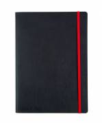 OXFORD BLACK N´RED BUSINESS JOURNAL SOFT COVER B5 BLACK