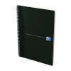 Blok A4 Oxford Smart sort kvad 90 g med 90 ark spiral 4 huller perf.