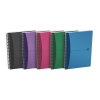 Notesbog&nbsp;Oxford&nbsp;Mix A5 linjeret&nbsp;spiral&nbsp;90g ass 