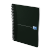 Notesbog Oxford Smart Black A5 linjeret spiral 90 blade 90g