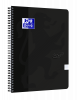 Notesbog Oxford TOUCH A4+ sort kvadreret 90g 