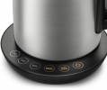 Philips Avance Collection Elkedel 1.7liter 2.2kW Metal/sort b&oslash;rstet metal