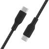 Belkin BOOST CHARGE USB Type-C kabel 3m Sort