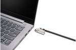 Kensington Slim NanoSaver 2.0 Keyed Laptop Lock Sikkerhedskabelsl&aring;s