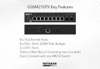NETGEAR AV Line M4250-8G2XF-  Switch 10-porte 10 Gigabit  PoE+