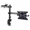 StarTech.com Monitor Arm VESA Laptop Tray, For a Laptop (4.5kg / 9.9lb) and a Single Display up to 32 (8kg / 17.6lb), Black, Adjustable Desk Laptop Arm Mount, C-clamp/Grommet Mount - VESA Monitor Mount (A2-LAPTOP-DESK-MOUNT) Monitor / notebook Monterings