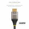 StarTech.com HDMI han -> HDMI han 50 cm Grå, sort
