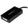StarTech.com Videoadapter DisplayPort / HDMI / DVI 15cm Sort